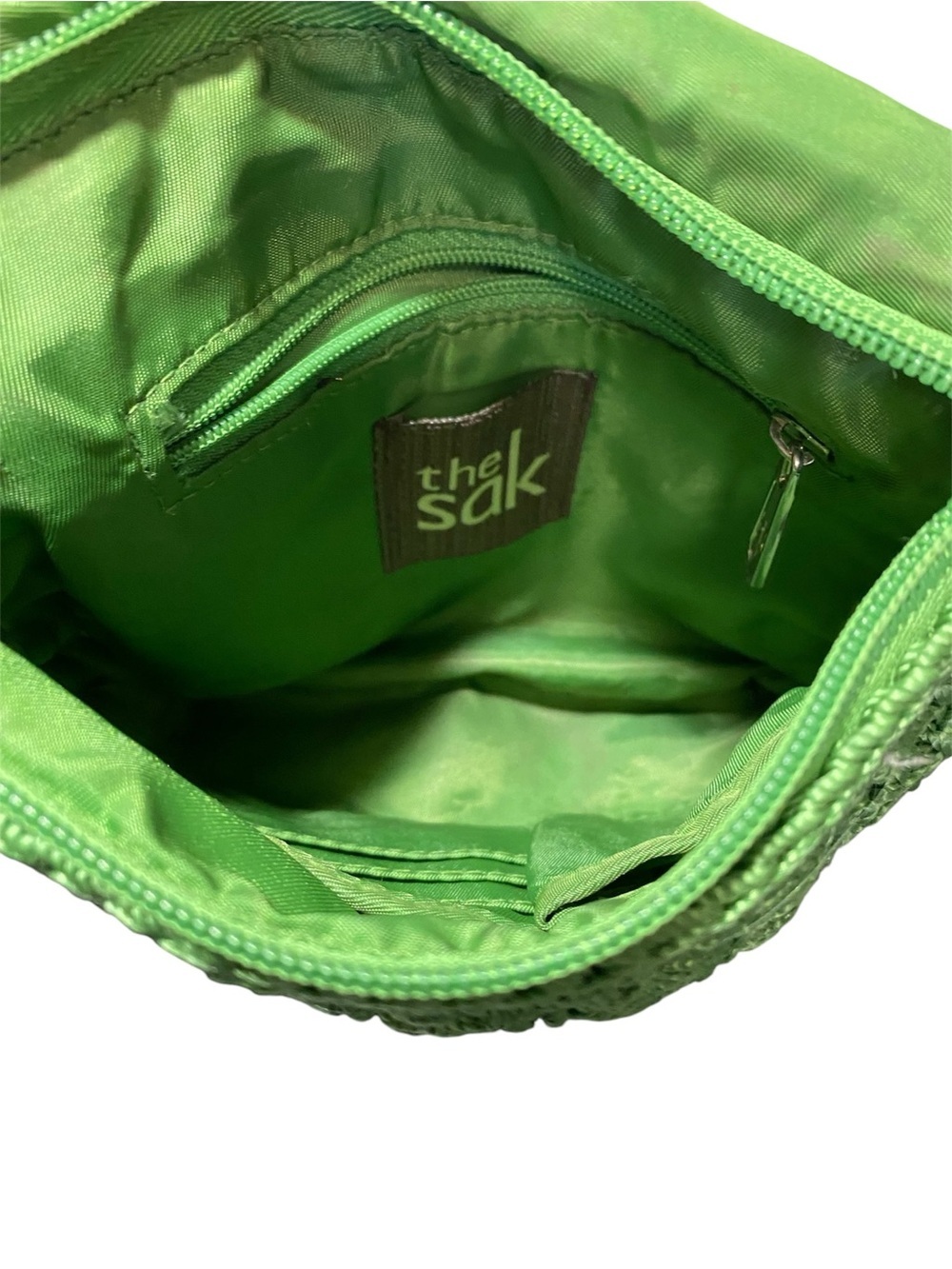 The Sak Green Crochet Women’s Crossbody Bag - Picture 5 of 5